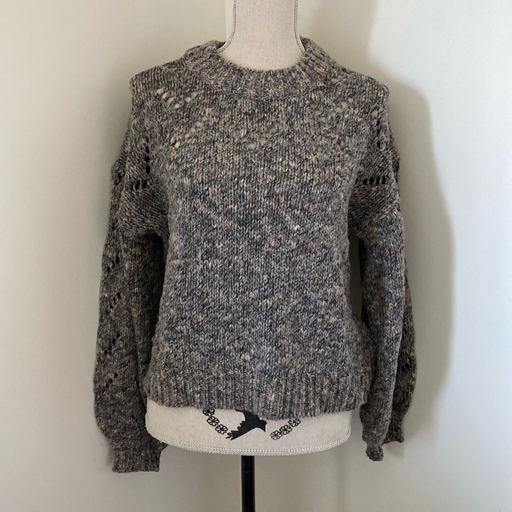 Madewell ballon sleeve sweater